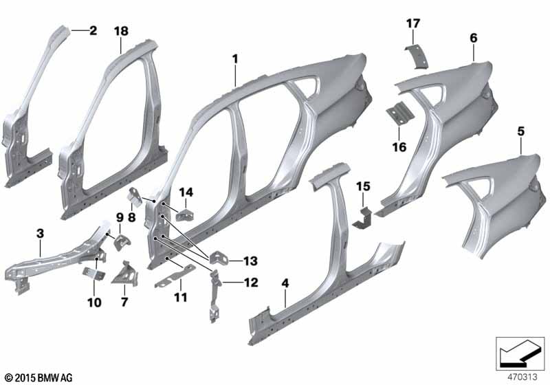 Body-side frame