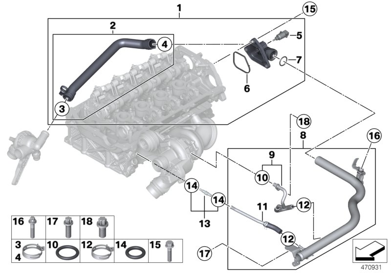 Genuine BMW 11537603223 F21 F20 F31 Profile-Gasket (Inc. 116i, 316i & 120i) | ML Performance US Car Parts