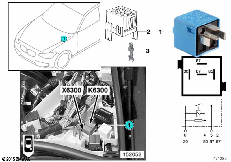 Relay DME-MS43 K6300