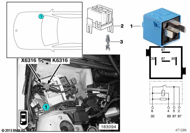 Valvetronic rölesi K6316