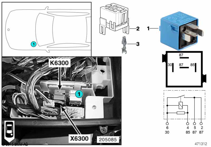Relay DME K6300