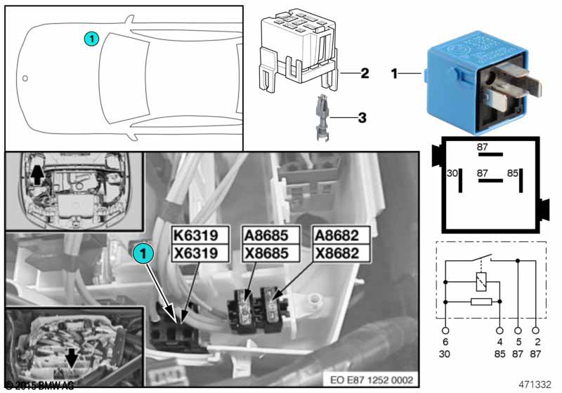Relay for Valvetronic K6319