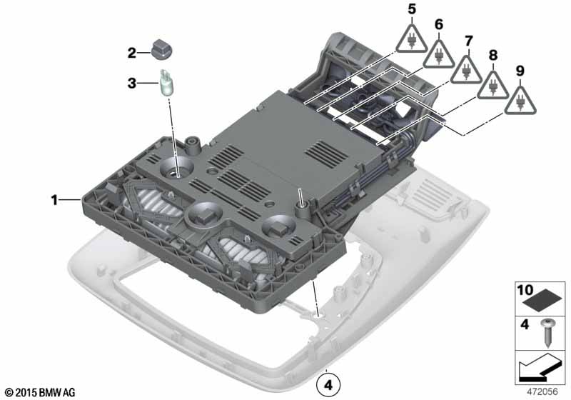Switch center, headliner, high