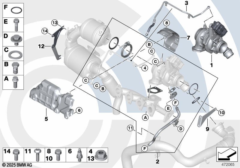 Genuine BMW 11428574007 Oil Pipe (Inc. Cooper D 1.6, One D & Cooper D ALL4 2.0) | ML Performance UK Car Parts