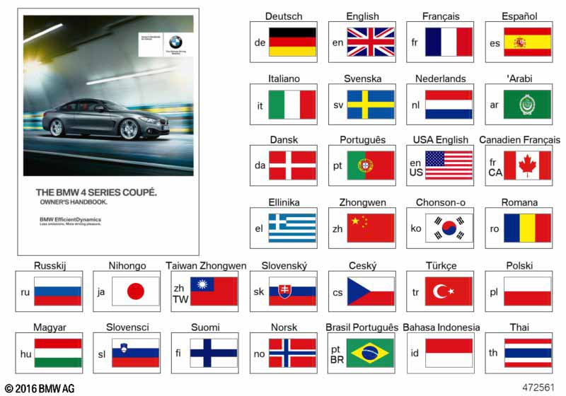 Genuine BMW 01402973882 Owner's Manual For FRCA (Inc. 428iX, 440i & 430i) | ML Performance EU Car Parts