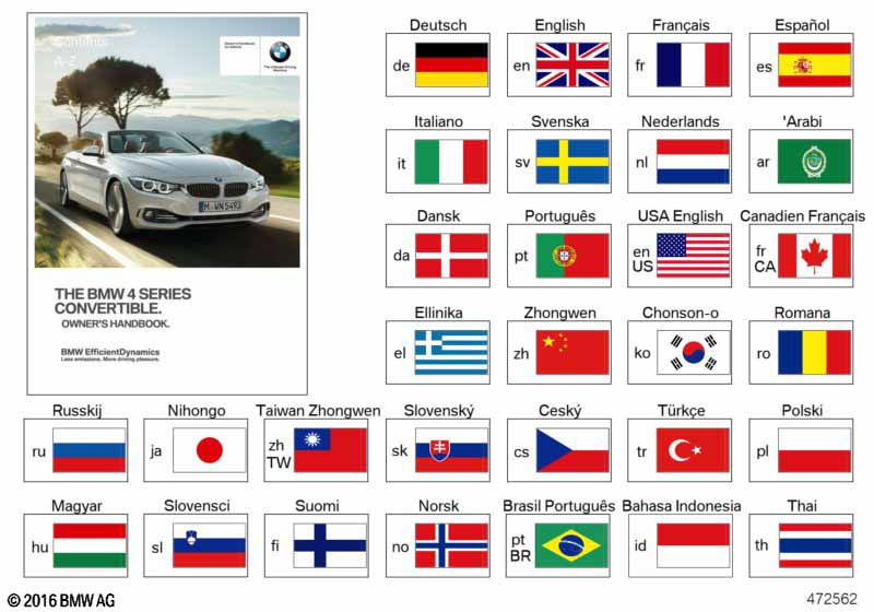 Genuine BMW 01402720321 Owner's Manual For F33 ENUS (Inc. 430iX, 440iX & 430i) | ML Performance UK Car Parts