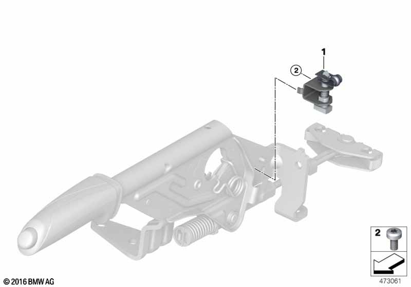 Switch hand brake control