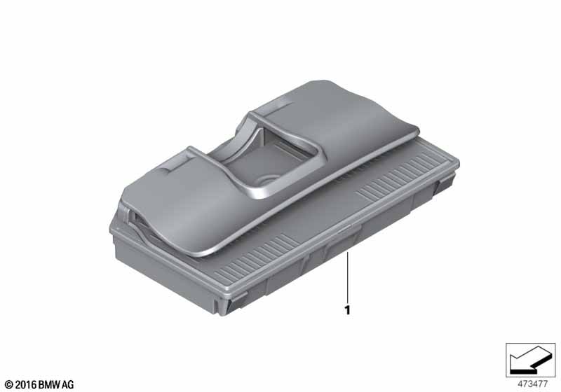 Electronic parts tel.wirel.charg.storage