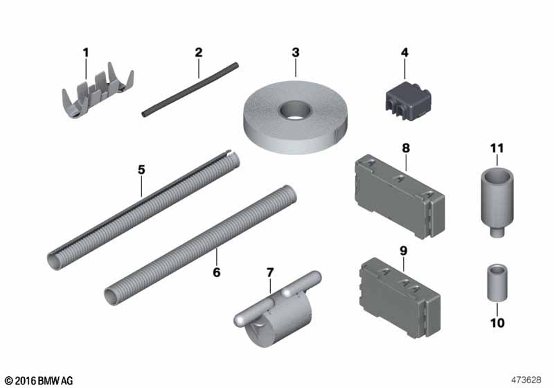 Various parts, wiring harness repair