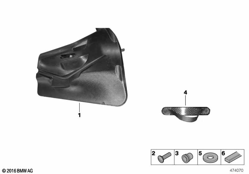 Genuine BMW 41508417168 Door Hinge (Inc. M235i Racing) | ML Performance EU Car Parts