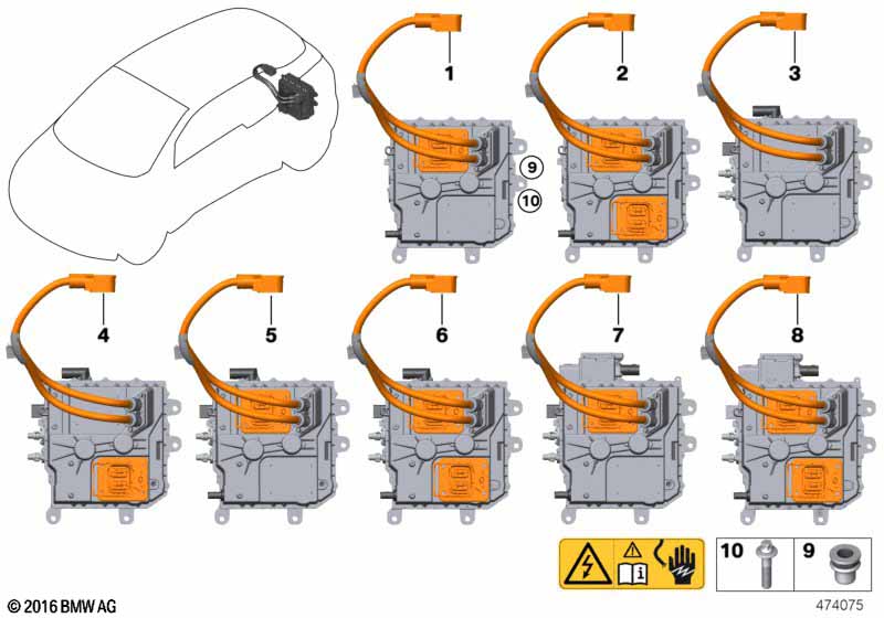 Genuine BMW 61449454889 Control Unit, Kle Convenience Charging ACDC 1PH (Inc. i3s 120Ah, i3s 94Ah & i3 94Ah) | Duco Car Parts UK Car Parts