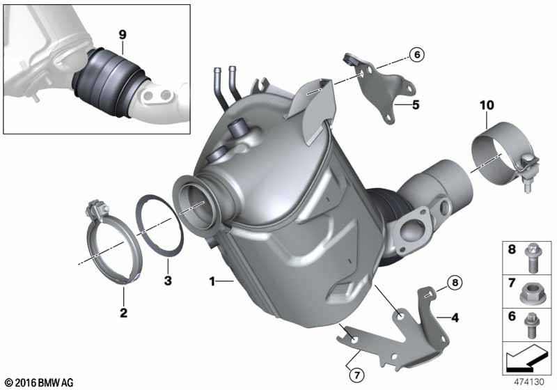 Austausch Dieselpartikelfilter