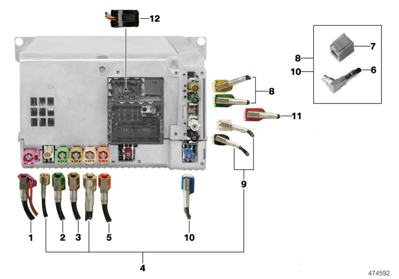 Genuine BMW 61119338207 F15 M Rep.Module Tv Module (Inc. X5) | Duco Car Parts UK Car Parts