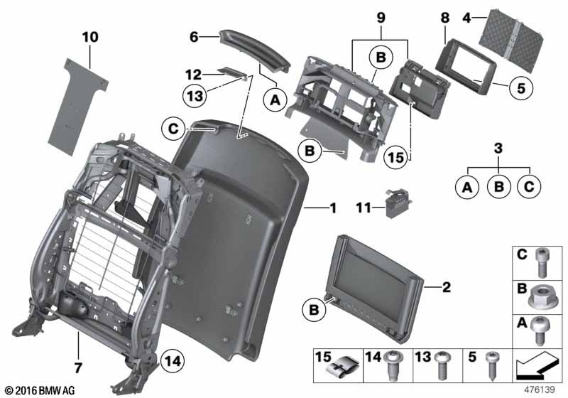 Genuine BMW 06327651204 Fillister Head Screw M6X16-A2-80 (Inc. Phantom & Phantom EWB) | ML Performance EU Car Parts