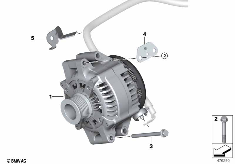 Genuine BMW 12317848109 F87 F80 Holder (Inc. M4 GTS) | ML Performance UK Car Parts