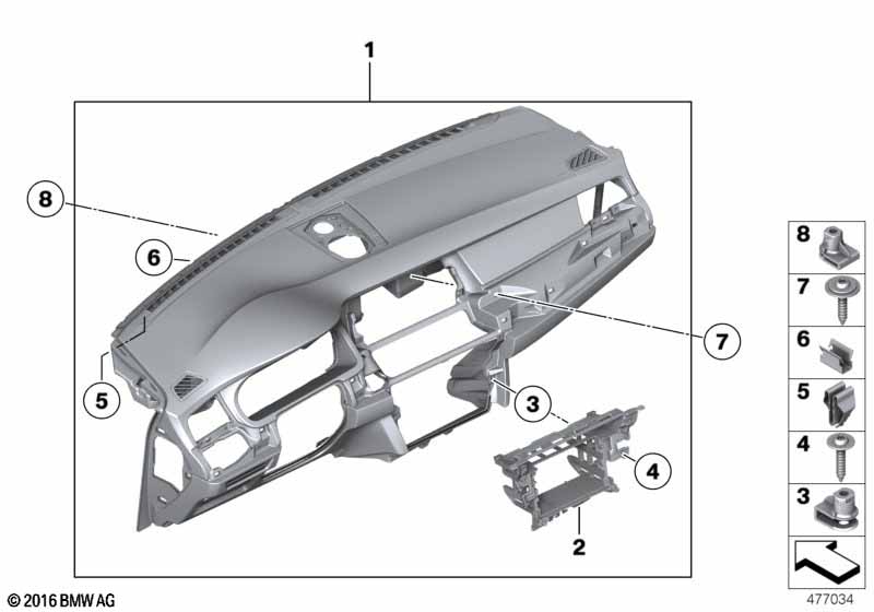 Trim panel dashboard