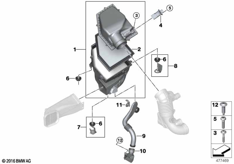Genuine BMW 13718591829 G16 G30 G12 Union (Inc. 840dX, 630d & 740dX) | ML Performance UK Car Parts