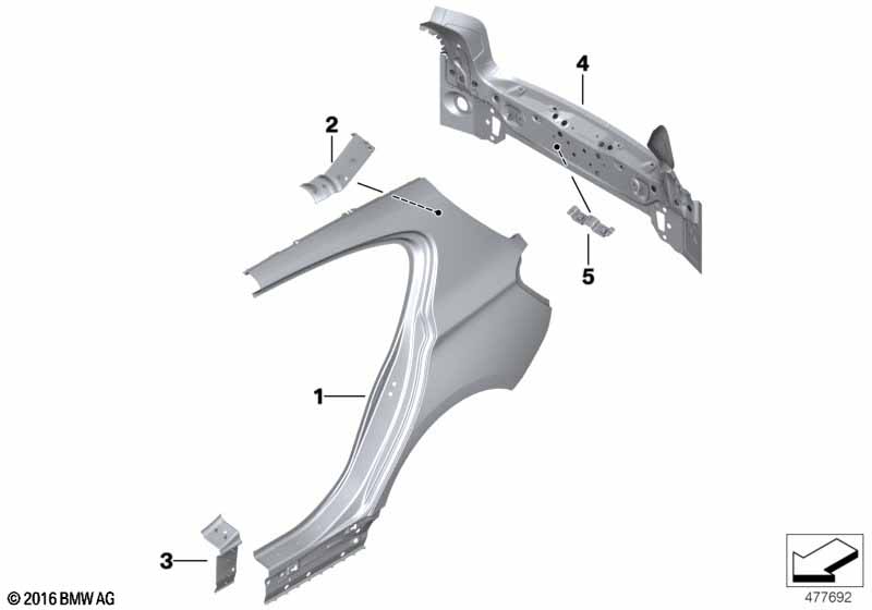 Side panel/tail trim