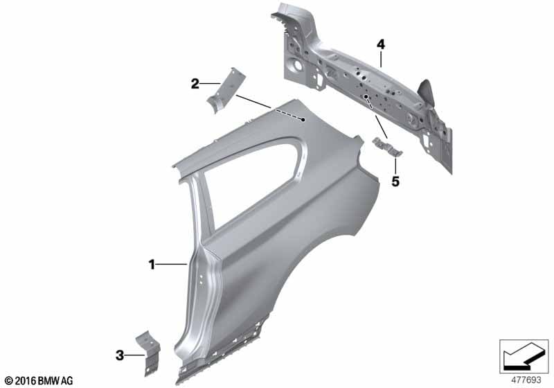 Side panel/tail trim