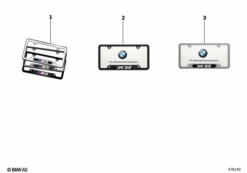 License plate frame