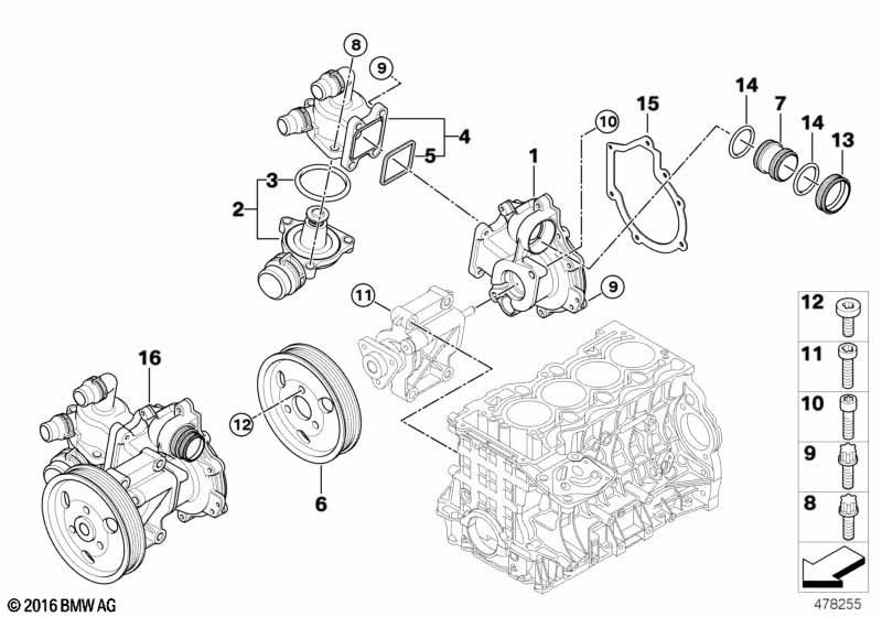 Waterpump - Thermostat