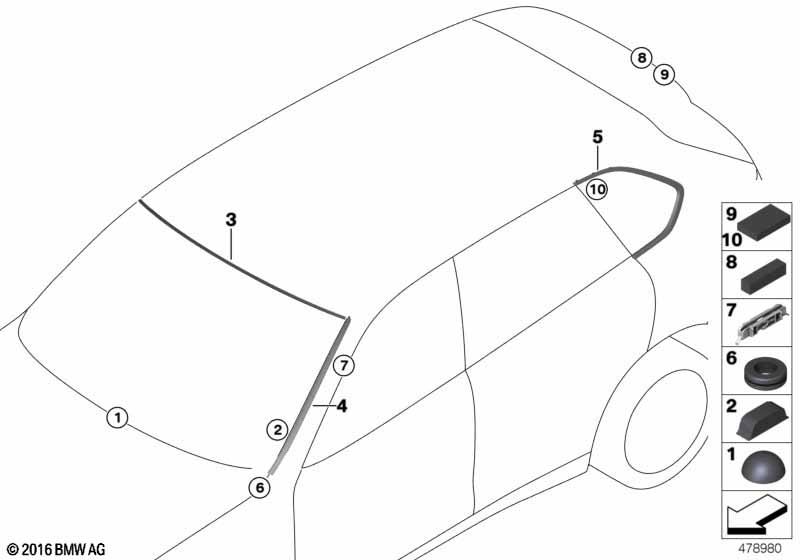 Genuine BMW 16112328784 F15 Grommet (Inc. X5 50iX 4.4) | ML Performance UK Car Parts