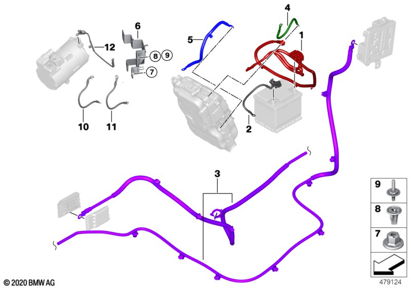Genuine BMW 61129320779 I15 I12 Wiring Harness, Power Distribution Box (Inc. i8) | Duco Car Parts UK Car Parts