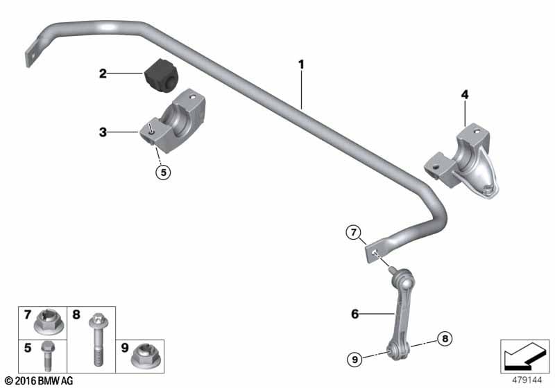 Stabilizer, rear