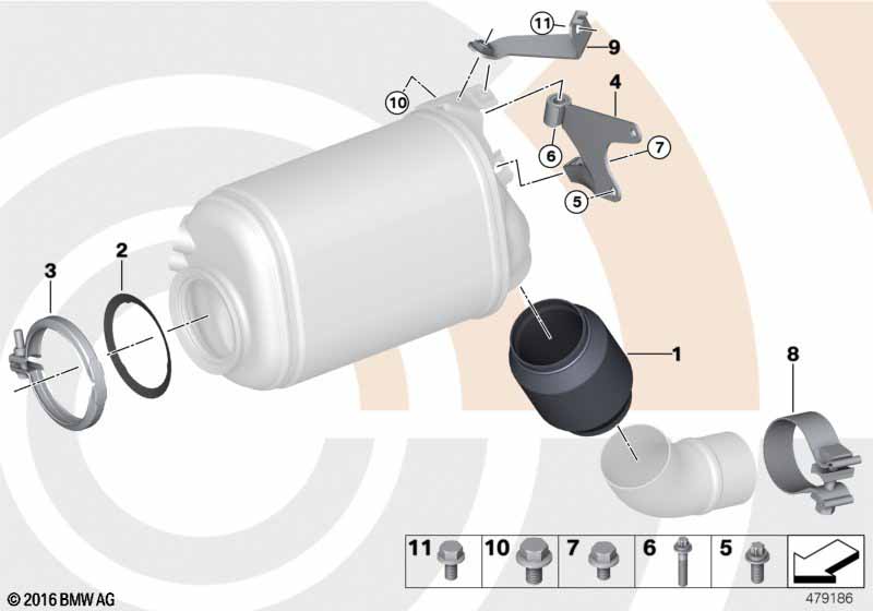 Decoupling element