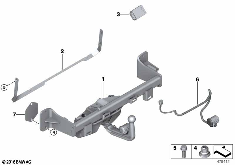 Tažné zařízení elektricky otočné