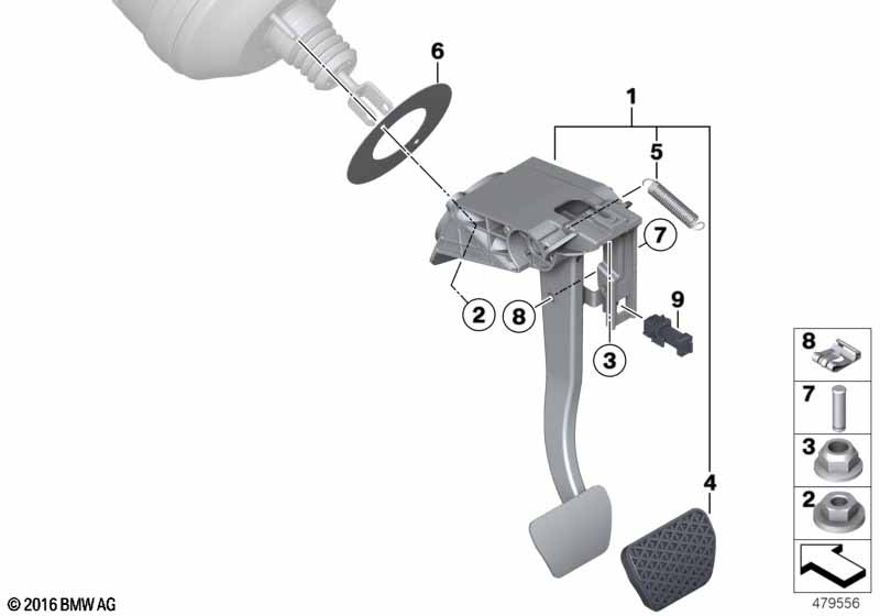 Pedal assembly, automatic transmission