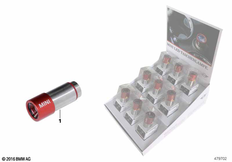 MINI LED flashlight