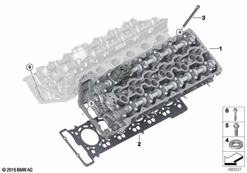 Genuine BMW 11127607558 RR31 RR11 G12 Set Bolt Cylinder Head M11X175 (Inc. Cullinan, M760iX & Phantom) | ML Performance UK Car Parts