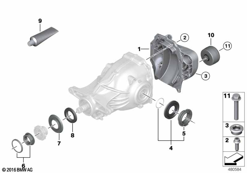 Genuine BMW 33108660052 G31 G32 G30 Vibration Absorber (Inc. 620d, 518d & 520dX) | ML Performance UK Car Parts