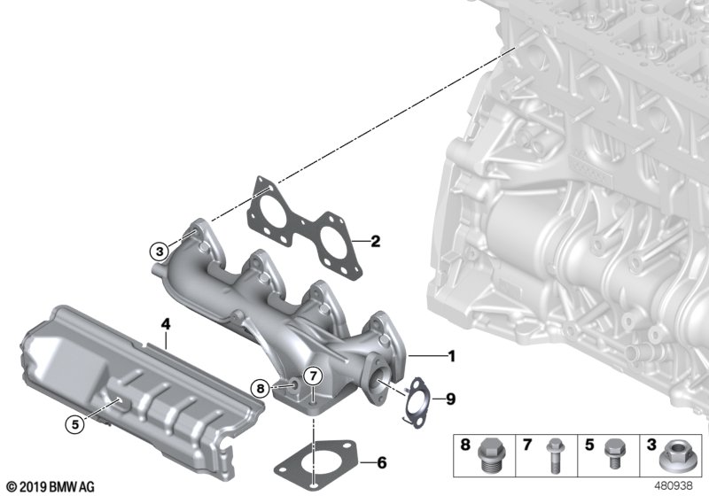 Exhaust manifold-AGR