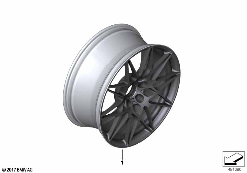 Individ.opt.LA wheel M double spoke 666M