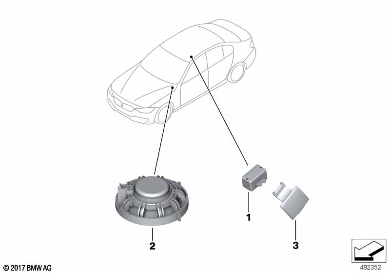 Single parts f hands-free facility