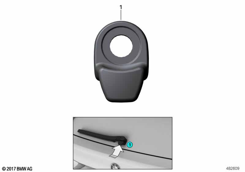 Rear window button