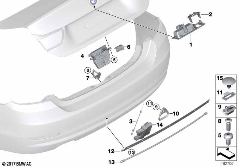 Tailgate closing system