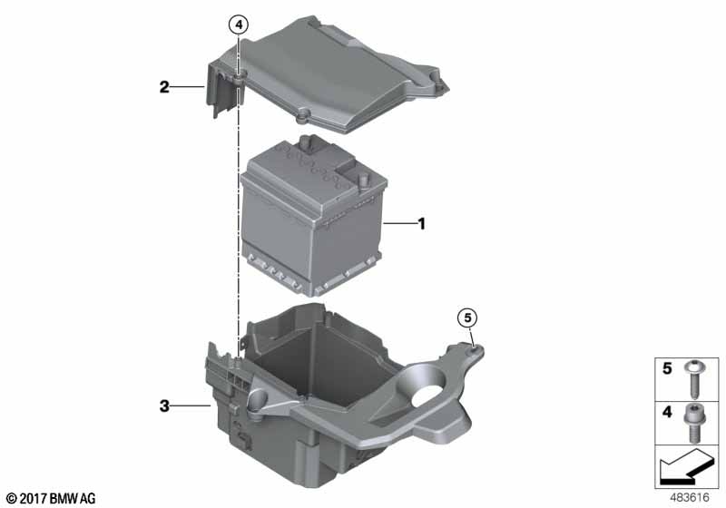 Batterie BMW d'origine