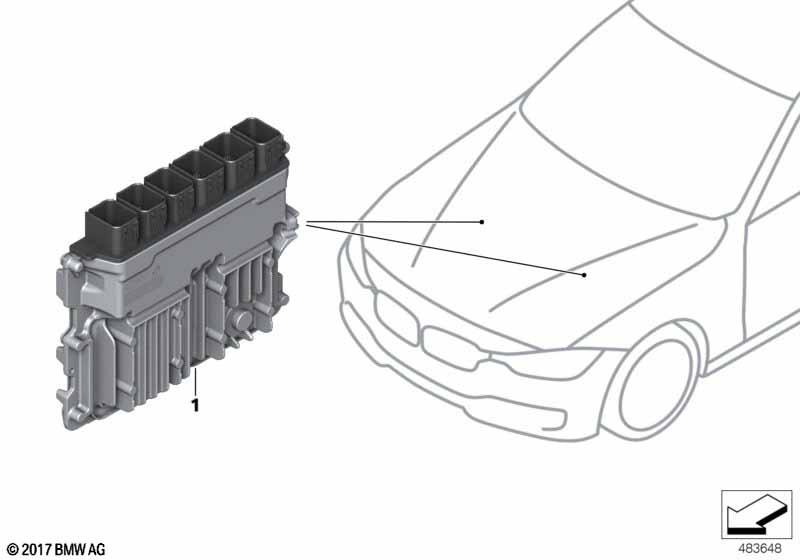 Genuine BMW 12149895364 F90 Basic Cotrol Unit Dme DME 88T0 (Inc. M5) | ML Performance EU Car Parts