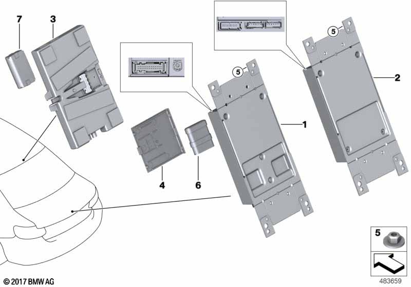 Genuine BMW Mini 84102447710 F87 F21 F82 Battery ATM (Inc. X6 40dX, M135iX & X1 25iX) | ML Performance UK Car Parts