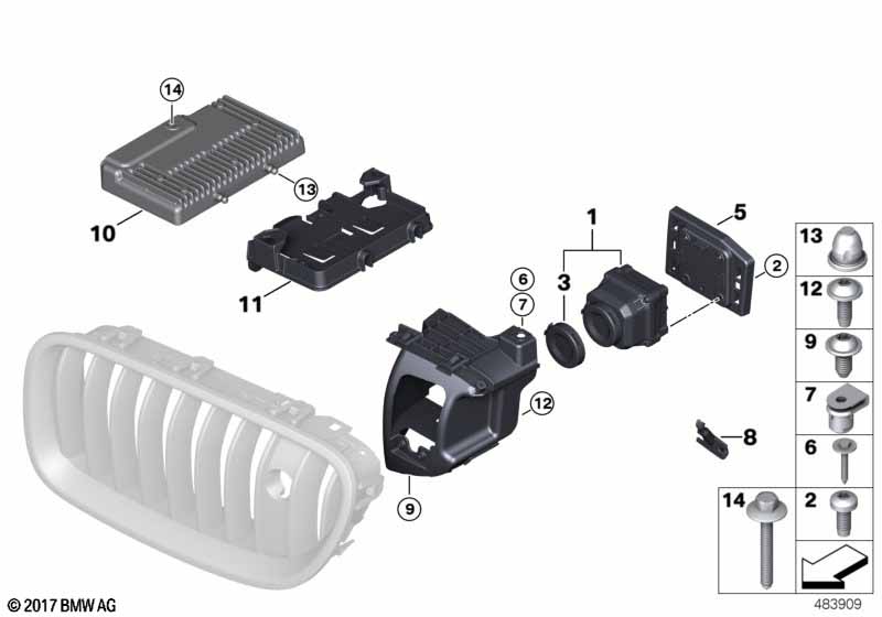 Night vision camera