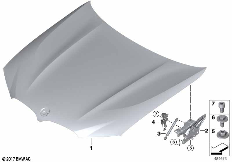 Genuine BMW 51237397495 G01 Actor, Left (Inc. X4 20iX, X3 M40iX & X4 30iX) | ML Performance EU Car Parts