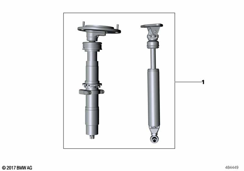 Genuine BMW 31308416689 Shock Absorber Kit (Inc. M235i Racing) | ML Performance EU Car Parts
