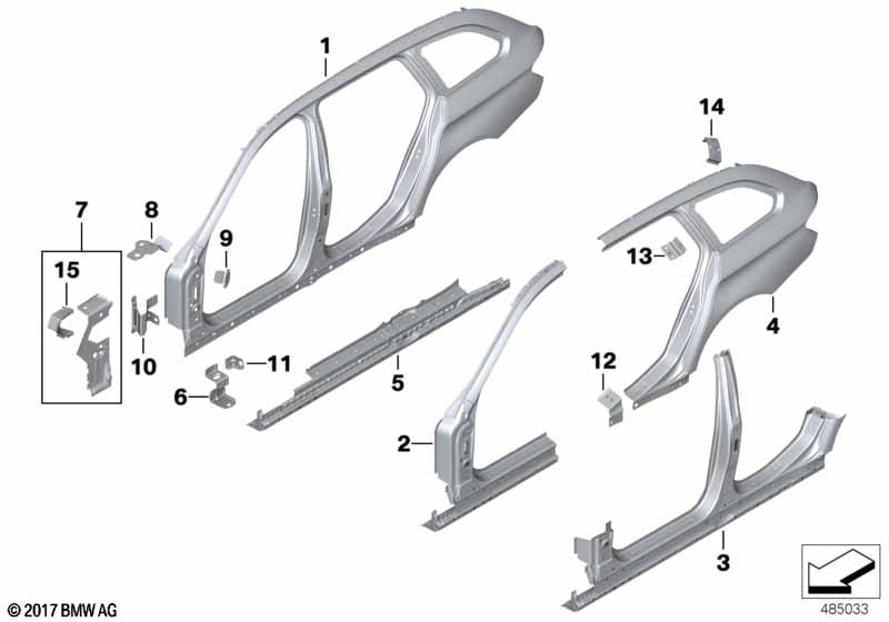 Body-side frame