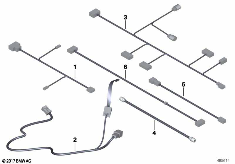 Wiring harness/additional equipment