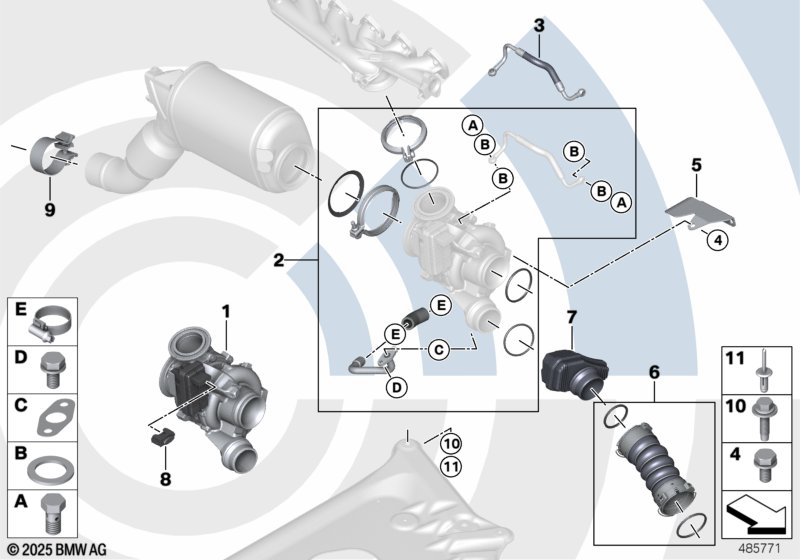 Turbocharger & install kit 'Value Line'