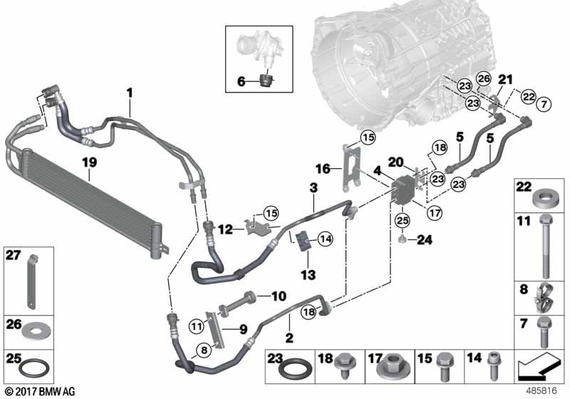 Genuine BMW 83318417329 Tools GEARBOX THERMO. (Inc. M235i Racing & M4 GT4) | ML Performance EU Car Parts