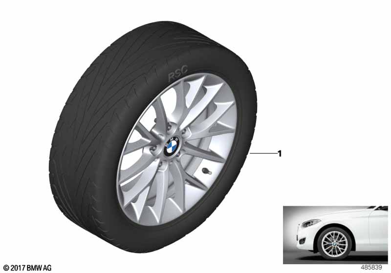 BMW LA wheel Y-spoke 380 - 17